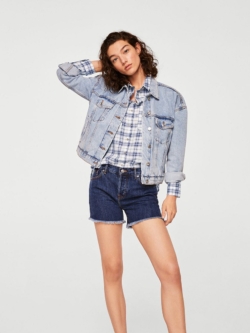 Medium denim overshirt