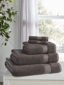 Dnaked Luxury Cotton Bath Towel – Grey